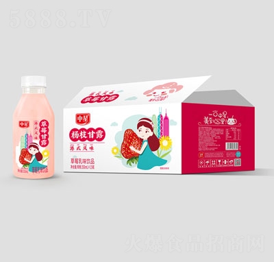 ���ǲ�ݮ��¶��ݮ��ζ�Ʒ350mlX15